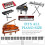 （Sticker black)Piano Keyboard Stickers 5