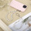 Mikovivi 2 peças pingentes de pérolas para celular, pulseira irregular de pérolas para celular, pulseira anti-perda 6
