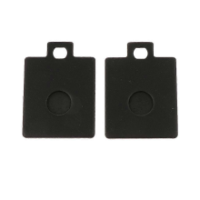2-teiliges Bremsbelag-Set, kompatibel mit 110 cc, 125 cc, 150 cc, 200 cc, 250 cc, ATV, Quad