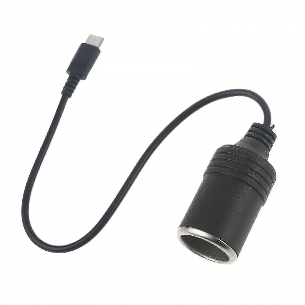 Usb C Pd To 12V 60W Car Cigarette Lighter Socket Adapter Compatible With Car Charger & Vacuum Cleaner 9169529014972