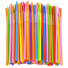 (1000PCS）100/300/500/1000 Pcs Flexible Straws, Bpa- Bendy Straws