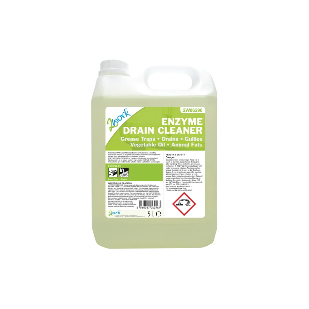 2Work Enzyme Drain Cleaner 5 Litre-image-OPC-P5YHFJZ-NEW