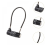 (17.5cm Cable)Cable Lock Sturdy 4 Digit Combination Padlock compatible Tool Box Shed Hasp Storage 17.5cm Cable 3