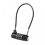 (17.5cm Cable)Cable Lock Sturdy 4 Digit Combination Padlock compatible Tool Box Shed Hasp Storage 17.5cm Cable 1