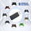 Wireless Adapter Compatible with Xbox One X S Compatible with Xbox Series Elite Controller Original IC Chip Wireless USB Adapter Compatible w 4
