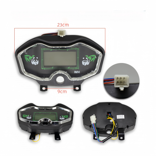 Ηλεκτρικό τρίκυκλο 48-72V Οθόνη LCD Ένδειξη Ταχύμετρο Πίνακας Οργάνων Ισχύς Ταχύτη 2
