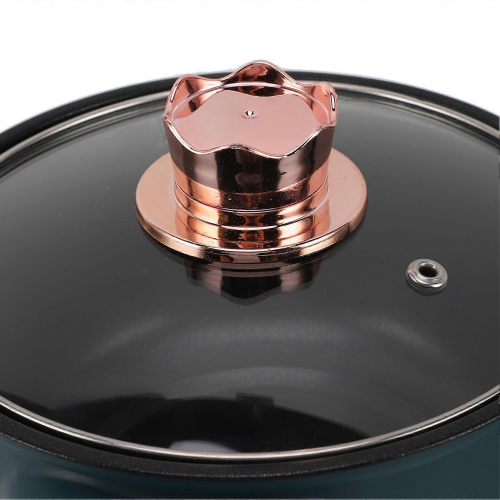 Ηλεκτρική κατσαρόλα μαγειρέματος 1.8L 600W Φορητή, εύκολη στον καθαρισμό κατσαρό 2