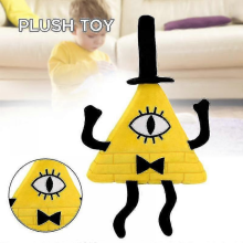 Bill Cipher Cute Hugging Pillow Plush Stuffed Animation Character Stuffed Cushion
