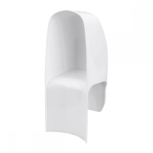 Paraspruzzi per WC compatibile con flusso di urina diretto - Paraspruzzi portatile compatibile con WC per disabili e rialzati