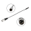peças mini xlr 3 pinos macho para cabo de áudio compatível com câmera de transferência de microfone 4