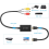 Μετατροπέας RCA σε HDMI, Προσαρμογέας Composite σε HDMI που υποστηρίζει 1080p Pal/ntsc A 4