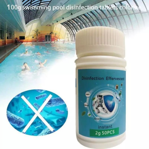 200 comprimés de chlore multifonctions pour désinfection instantanée, compatibles avec piscine, spa (65 % de réduction)_CDE13 1