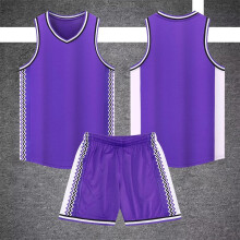 (YG-A1036 Purple, XL#) Kids Sports Shorts Sets Boys Jerseys Tracksuit 2 Piece Basketball Performance Tank Top and Mesh Shorts Set Men/Women ank Top and Mesh Shorts Set