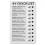 Reusable Rv Checklist,post-it Note Message Memo Board Card 1