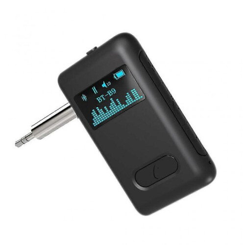 Car Speaker Transmitter Bluetooth-compatible 5.0 Receiver Lcd 3.5mm Aux Rca 1