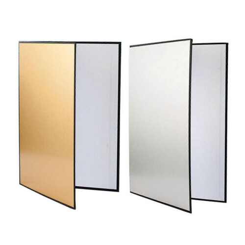 (Gold)Thickened Photographic Cardboard Reflector Can Be Folded To Stand Shooting 2
