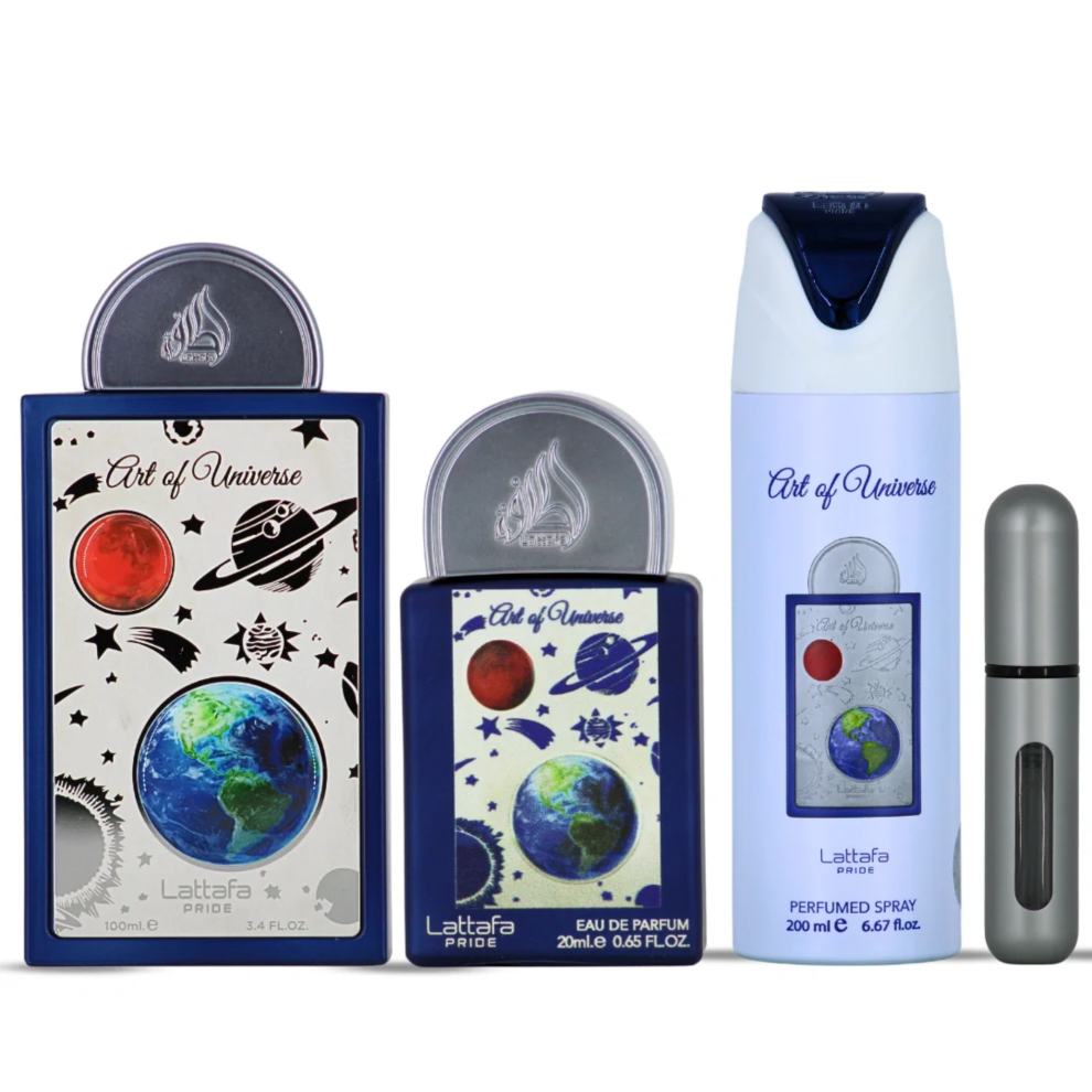 Lattafa Pride Art of Universe 3-Piece Gift Set