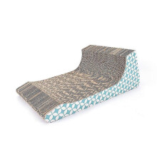 Cat Scratcher Scratching Post Cardboard Mat Bed Sofa Lounger with Kitty Catnip