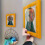 (Pink) Candy Frame - Hanging Candy Machine Art Creative Candy Dispenser Picture Frame Wall Mount Gumball Machine 4