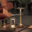 (black) Cordless Table Lamp - Dimmable Recharable Desk 5