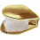 2pcs 14k Gold Plated Mouth Teeth, Flat Teeth, Top Teeth Gold Braces Tw 4