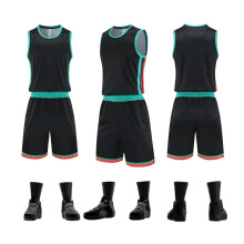 (ADM-063 Black, 4XL#) Kids Sports Shorts Sets 2pcs Set Men Basketball Football Jerseys Fitness Running Sport Clothes Jogging Marathon Athletic Training Plus Size Sportswear