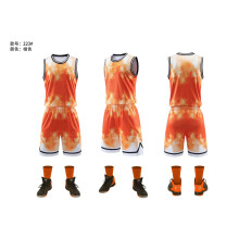 (JLS-223 Orange, 3XS#) Kids Shorts Sets 2pcs Set Men Football Basketball Jerseys Fitness Sport Tracksuit Marathon Athletic Jogging Training Sportswear Suit PlusSize 6XL