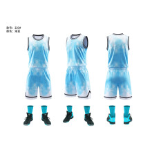 (JLS-223 Lake Blue, S#) Kids Shorts Sets 2pcs Set Men Football Basketball Jerseys Fitness Sport Tracksuit Marathon Athletic Jogging Training Sportswear Suit PlusSize 6XL