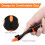 (1x Adhesive Scraper) Plastic Razor Blade Paint Glue Adhesive Scraper & 10-100Pcs Blades Cleaner Tools 2