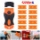 (1x Adhesive Scraper) Plastic Razor Blade Paint Glue Adhesive Scraper & 10-100Pcs Blades Cleaner Tools 12