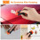 (1x Adhesive Scraper) Plastic Razor Blade Paint Glue Adhesive Scraper & 10-100Pcs Blades Cleaner Tools 8