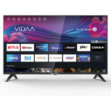 CRUA 50 Inch Smart TV Full HD 1080p, VIDAA OS, Triple Tuner, HDMI/USB, Game Mode, Wall-Mountable