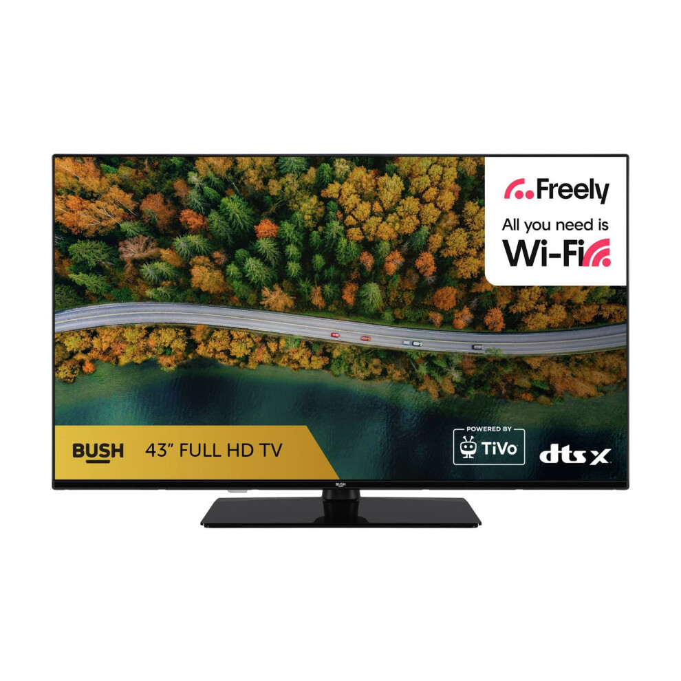 Bush 43 Inch 43Ft25cb Smart Fhd Hdr Led Tivo Freely Tv