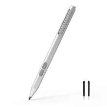 (Silver) Go Book Latpop Surface Stylus Pen For Microsoft Surface Pro X/3/4/5/6/7 Tablet