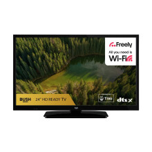 Bush 24Inch 24HT25CB Smart HD Ready HDR LED Freely TV