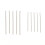 10 pezzi di aghi per il rerooting dei capelli della bambola 0.6/0.8mm 14