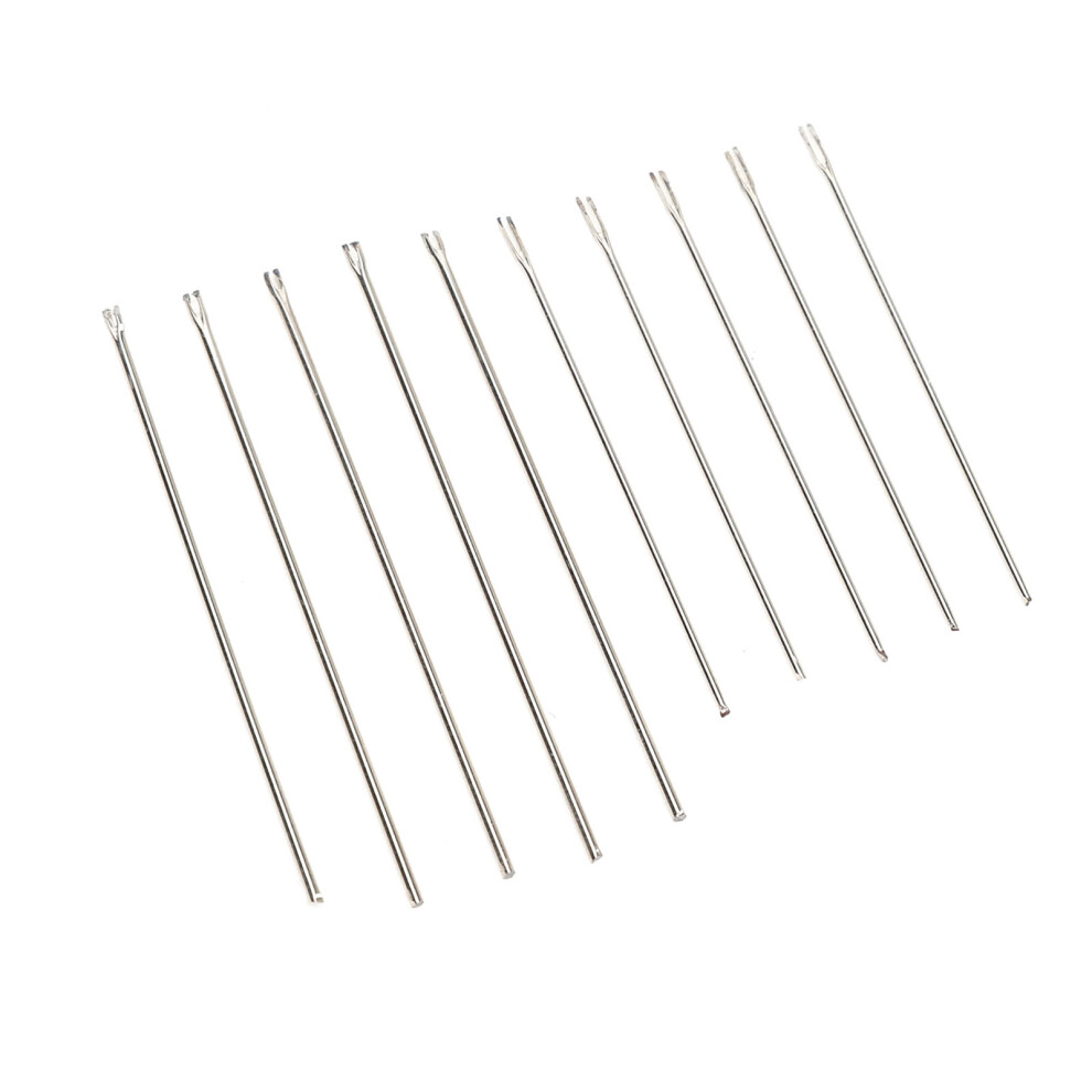 10pcs Hair Rerooting Needles, Stainless 0.6-0.8mm