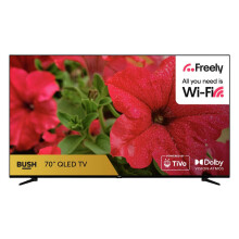 Bush 70 Inch 70QT24SB Smart 4K UHD HDR QLED Freely TV