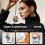 （Gray)M113 Smart Translator Headset 144-Language AI Translation Earbuds Wireless on-Ear Translator Device 4