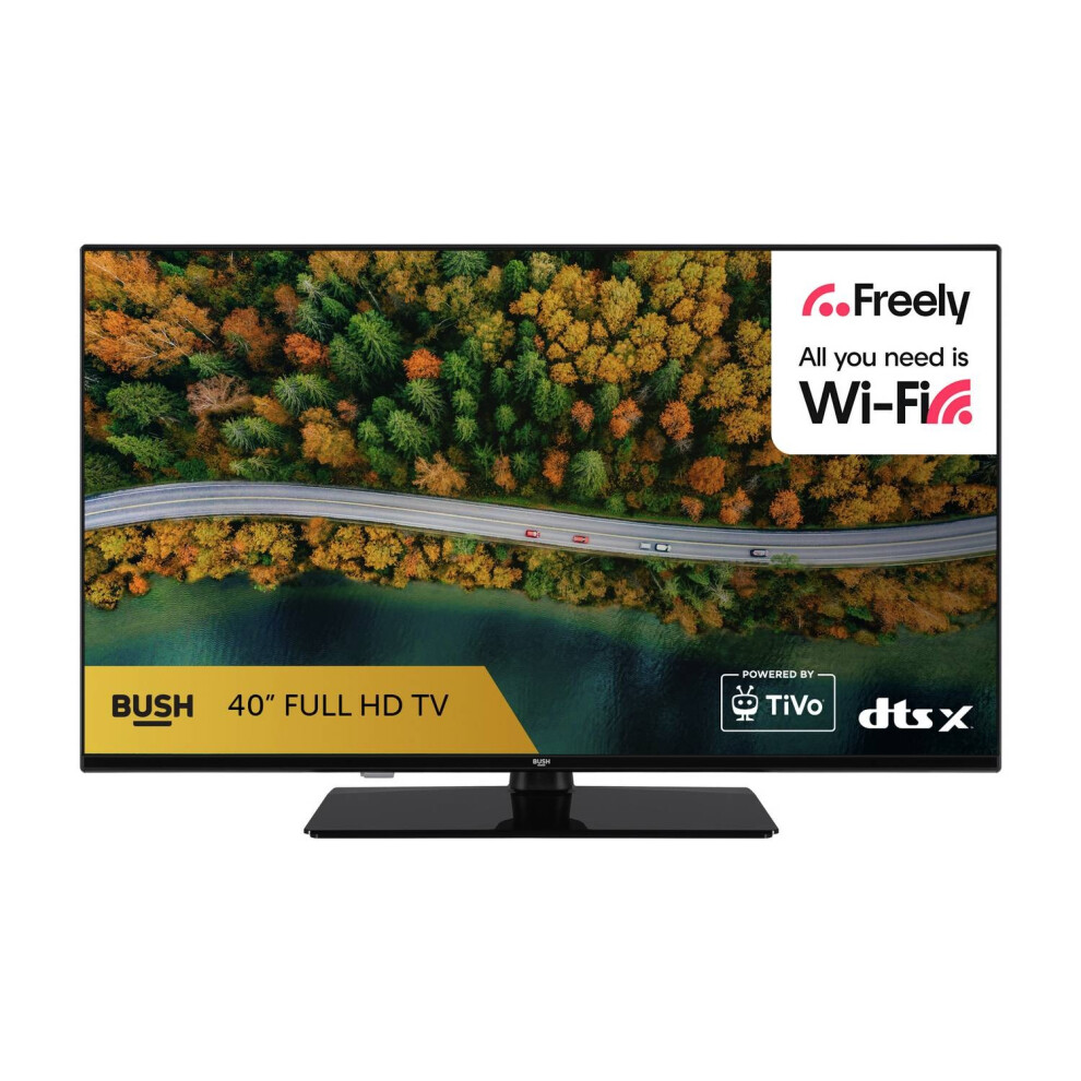 Bush 40Inch 40Ft25cb Smart Fhd Hdr10 Tivo Freeview Tv