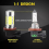 compatible with compatible withd Transit MK7 55w White 6000K HID Hi/Lo/Fog/Side LED Headlight Bulbs Set 4