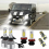 compatible with compatible withd Transit MK7 55w White 6000K HID Hi/Lo/Fog/Side LED Headlight Bulbs Set 1