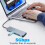 Διανομέας USB C PD100W, 4K HDMI, 3 θύρες δεδομένων USB A, Σταθμός σύνδεσης διανομέα USB-C, Προσα 5