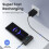 (AA-Μαύρο)Power Bank 5200mAh, Εξαιρετικά μικρός και εξαιρετικά συμπαγής φορητός φορτιστ 5