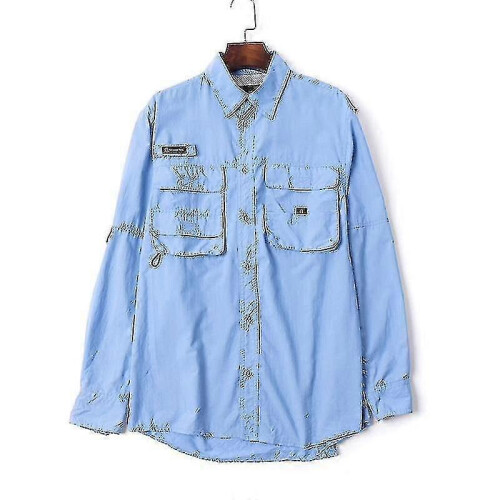 Men Outdoor Quick Dry Hiking Shirt 1