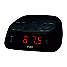 Bush Clock Radio - Black