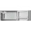 Bush Bush ME4785UCL Under Counter Larder Fridge - White 3