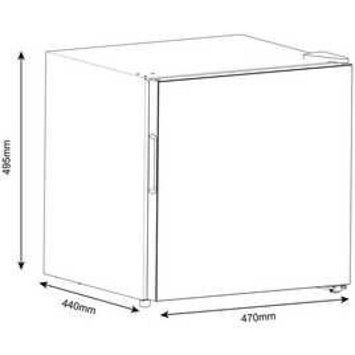 Bush Bush TTC4750 Table Top Drinks Chiller - Black 2