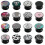 (6) Phone Holder Rotatable Round Bracket Anti-fall Lazy Finger Ring Mobile Stand Tw 1