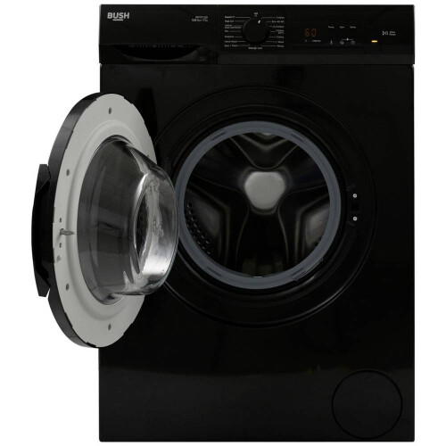 Bush Bush WMT0712EB 7KG 1200 Spin Washing Machine - Black 1